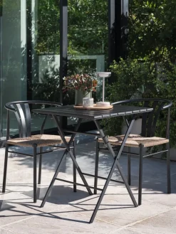 Hot SANDVIKA + TAGMARKMesa SANDVIKA L65 + 2 sillas TAGMARK Conjuntos Mesa Y Sillas De Jardín