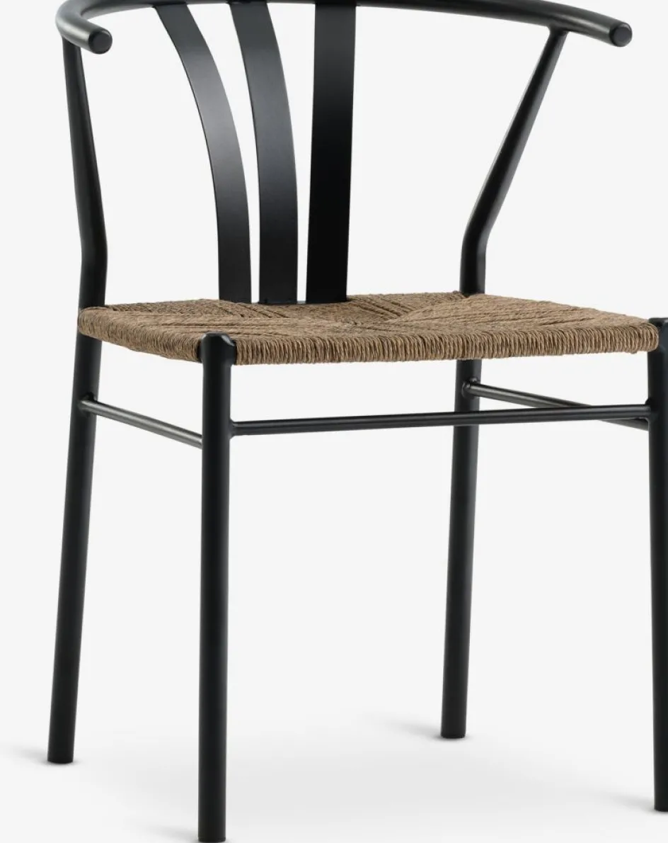 Best SANDVIKA + TAGMARKMesa SANDVIKA L65 + 2 sillas TAGMARK negro Conjuntos Mesa Y Sillas De Jardín