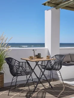 Outlet SANDVIKAMesa de balcón SANDVIKA 65x65 Mesas De Jardín