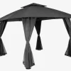 Clearance SANKT HANSCenador SANKT HANS A3xL3xA2,65m gris Cenadores Y Pérgolas