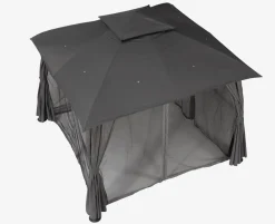 Clearance SANKT HANSCenador SANKT HANS A3xL3xA2,65m gris Cenadores Y Pérgolas