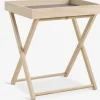SERUPMesa auxiliar SERUP 40x52 natural/verde manzana/uva empolvad Mesas De Centro|Mesas Auxiliares