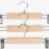 SIGFRIDPerchas SIGFRID con pinzas 3 unidades Perchas|Perchas
