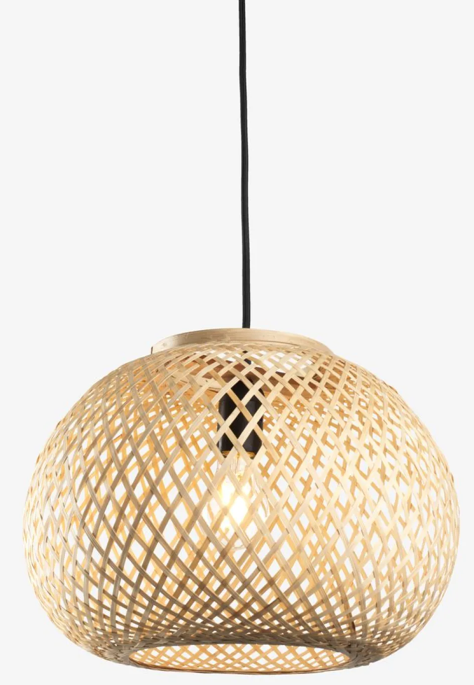 Outlet SIGVARDLámpara de techo SIGVARD Ø35xA26cm bambú Lámparas