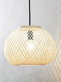 Outlet SIGVARDLámpara de techo SIGVARD Ø35xA26cm bambú Lámparas