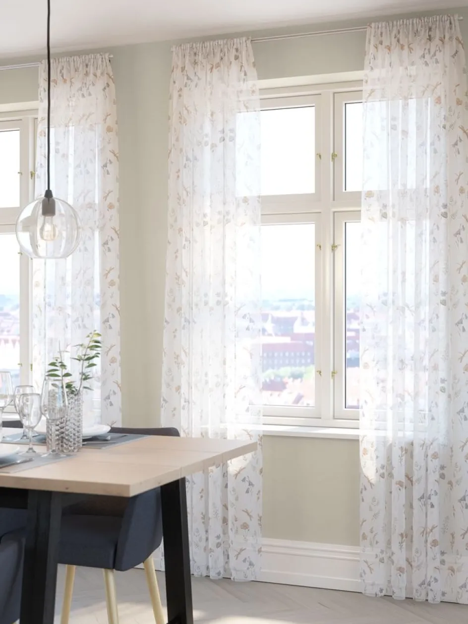 Sale SILJANCortina SILJAN 1x140x300 estampado Gasa