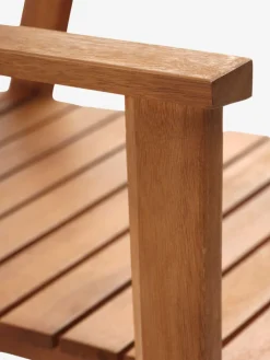 Discount SIRDAL + HAMRAMesa SIRDAL L91 + 4 sillas HAMRA madera dura Conjuntos Mesa Y Sillas De Jardín