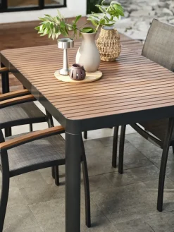 Online SIRDALMesa de jardín SIRDAL A91xL149 madera dura Mesas De Jardín