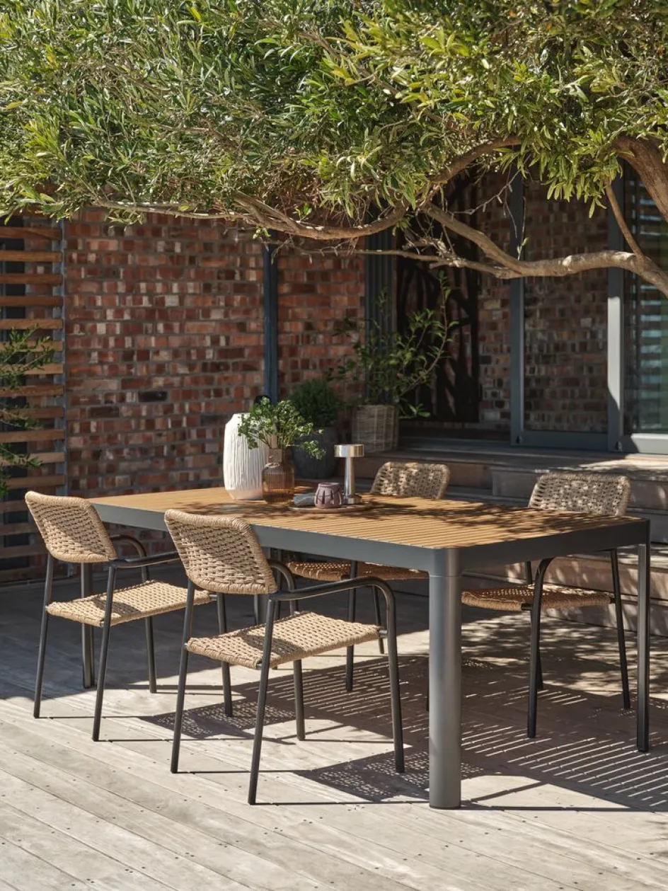 Clearance SIRDALMesa de jardín SIRDAL A91xL211 madera dura Mesas De Jardín