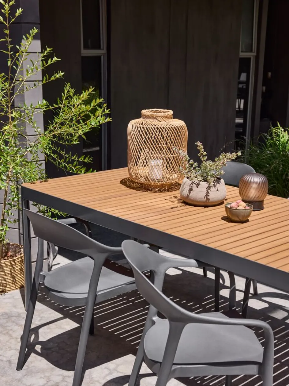 Clearance SIRDALMesa de jardín SIRDAL A91xL211 madera dura Mesas De Jardín