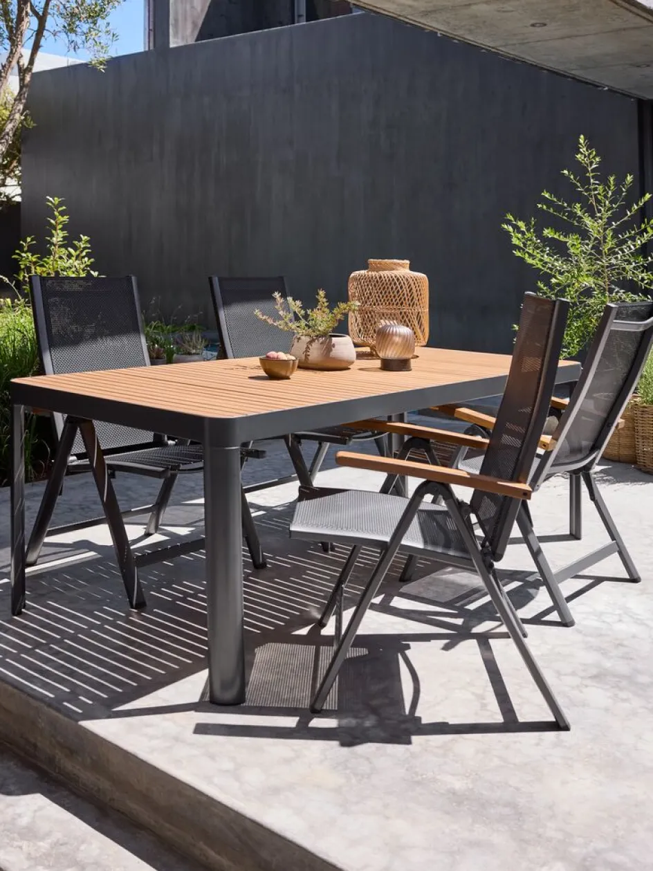 Clearance SIRDALMesa de jardín SIRDAL A91xL211 madera dura Mesas De Jardín