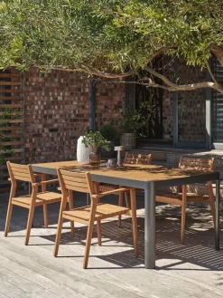 Clearance SIRDALMesa de jardín SIRDAL A91xL211 madera dura Mesas De Jardín