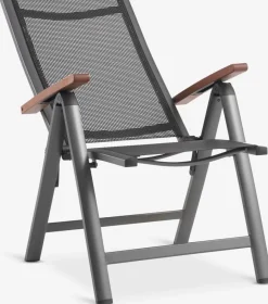 Clearance SIRDALSilla reclinable SIRDAL gris Sillas De Jardín