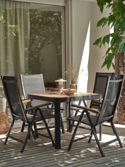 Clearance SIRDALSilla reclinable SIRDAL gris Sillas De Jardín
