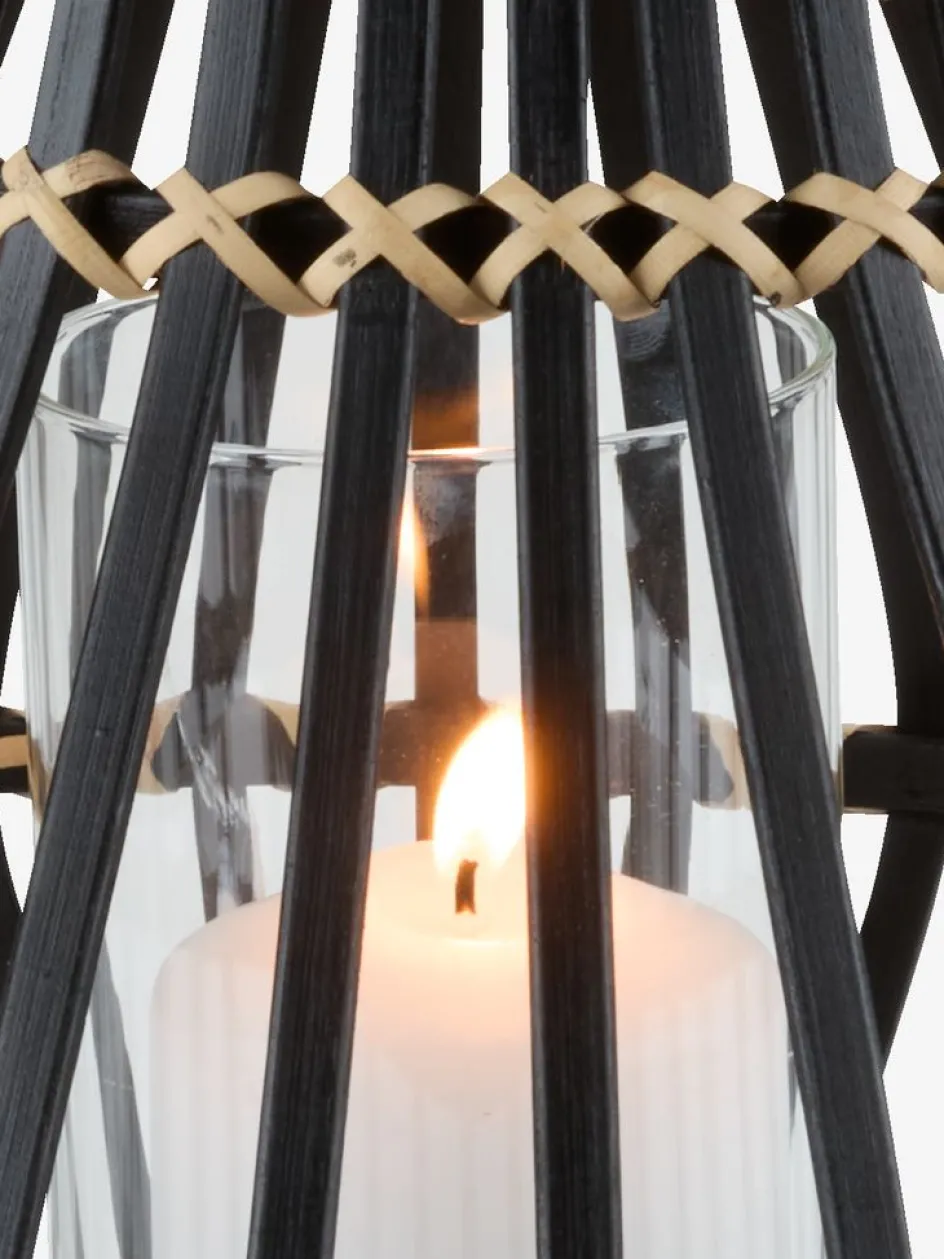 Hot SIVHAUKFarol SIVHAUK Ø31xA35cm negro Iluminación Exterior