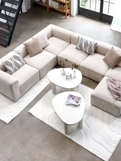 New SKEJBYMódulo de sofá SKEJBY final abierto izquierda tela beis 2 Plazas|3 Plazas