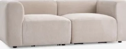 SKEJBYSofá modular SKEJBY 2 plazas tela beis 2 Plazas|3 Plazas