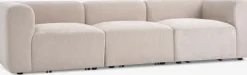 Clearance SKEJBYSofá modular SKEJBY 3 plazas tela beis 2 Plazas|3 Plazas