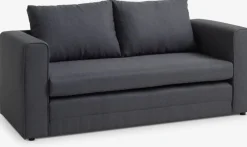 Best SKILLEBEKKSofá cama SKILLEBEKK tela gris oscuro Sofás Cama|Sofás Cama