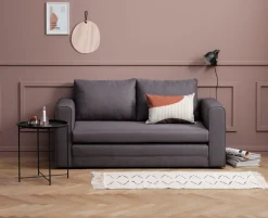 Best SKILLEBEKKSofá cama SKILLEBEKK tela gris oscuro Sofás Cama|Sofás Cama