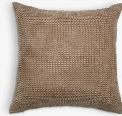 New SKOGFIOLCojín SKOGFIOL 45x45 crema/marrón Cojines