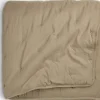 Outlet SKOGSTRYManta acolchada SKOGSTRY 130x180 arena oscuro Mantas
