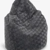 Online SNEKKERSTENSillón puf SNEKKERSTEN 60x90x60 gris Niños Articulos Para Niños