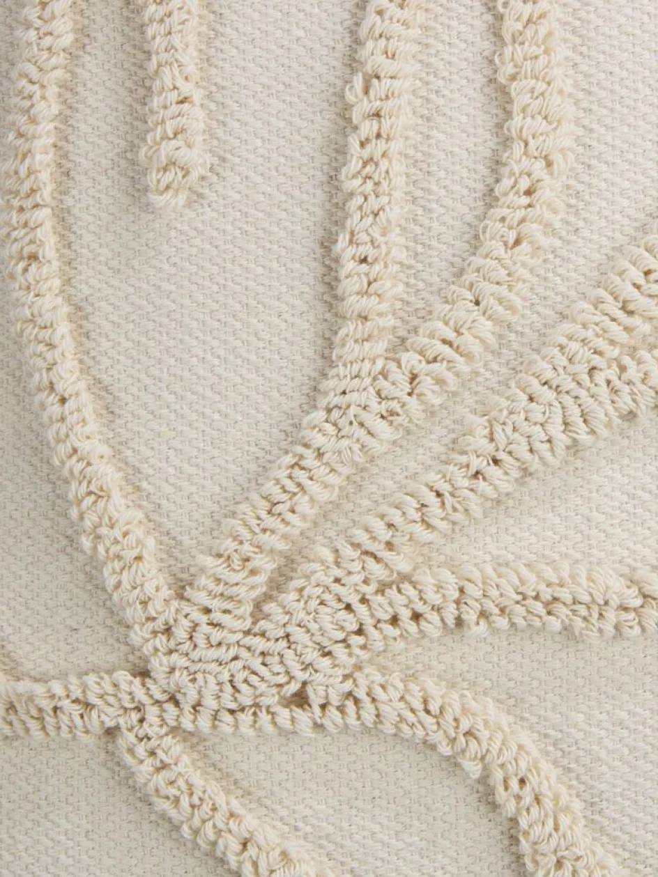 Clearance SOLBLOMCojín SOLBLOM 45x45 beis Cojines
