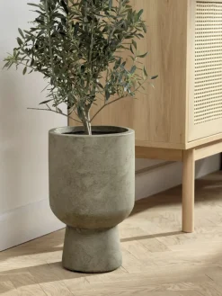 SOLVIMaceta SOLVI Ø25xA40cm verde Macetas