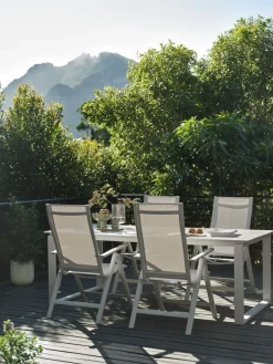 SONNERUPMesa de jardín SONNERUP A100xL215 beis Mesas De Jardín