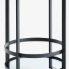 Sale SORTEBROCarrito SORTEBRO 2 estantes negro/cristal Otros