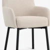 Discount SOTTRUPSilla de comedor SOTTRUP tela beis/negro Sillas De Comedor