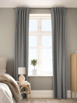 Best STADSHOLMENCortina opaca STADSHOLMEN 1x140x245 gris Cortinas Opacas