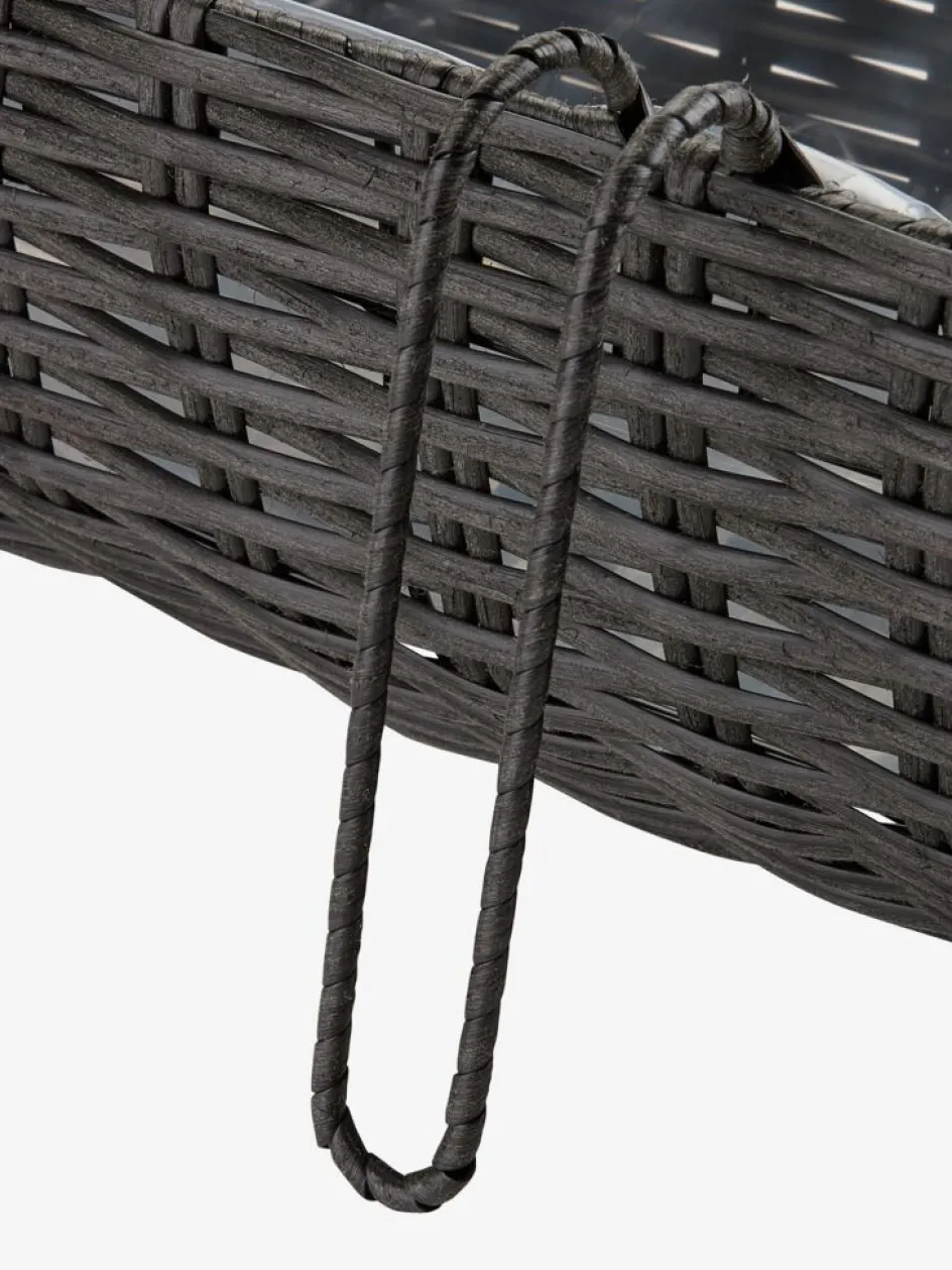 Clearance STEINTROSTJardinera para balcón STEINTROST A18xL50xA16 negro Maceteros