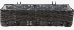 Clearance STEINTROSTJardinera para balcón STEINTROST A18xL50xA16 negro Maceteros