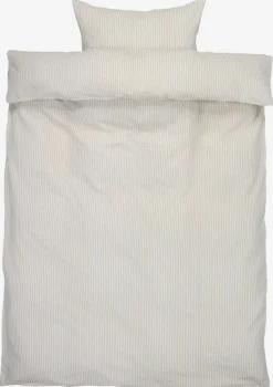 Outlet STINNEPLUSJuego funda nórdica sirsaca STINNE 155x220 blanco/marrón Juegos De Funda Nórdica
