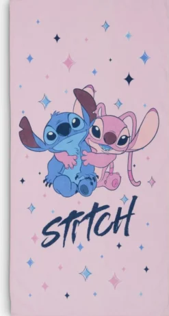 Outlet STITCHGOLDToalla de ducha STITCH 70x140 Niños Toallas De Lavabo|Toallas De Manos