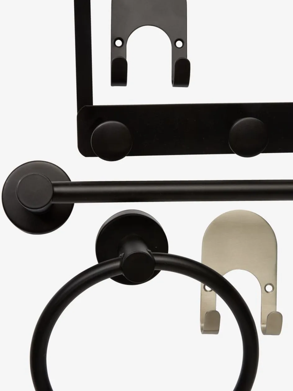 Outlet STOCKVIKToallero STOCKVIK 61x6x8cm negro Toalleros|Toalleros
