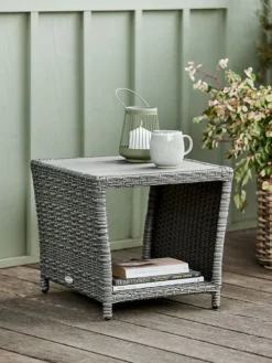 STORDMesa auxiliar STORD A45xL45xA40 gris Mesas De Jardín|Muebles De Jardín
