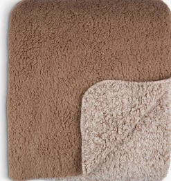 Clearance STORFRYTLEManta de forro STORFRYTLE 200x220 arena oscuro Mantas
