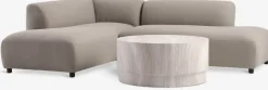 STORLIEN + STORHOGNAConjunto jardín STORLIEN travertino +STORHOGNA 4 plazas topo Conjuntos Mesa Y Sillas De Jardín|Muebles De Jardín