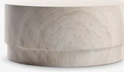 Discount STORLIENMesa de centro de exterior STORLIEN Ø90xA41 travertino Mesas De Jardín|Muebles De Jardín