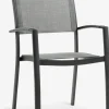 New STRANDBYSilla apilable STRANDBY gris Sillas De Jardín