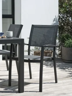 New STRANDBYSilla apilable STRANDBY gris Sillas De Jardín