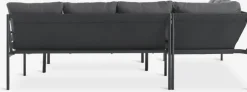 Sale STROEMSTADConjunto muebles jardín STROEMSTAD 6 plazas negro Conjuntos Mesa Y Sillas De Jardín|Muebles De Jardín