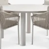 Clearance SURNADAL + GILJAMesa SURNADAL Ø150 + 4 sillas GILJA beis Conjuntos Mesa Y Sillas De Jardín