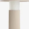Clearance SVANELámpara de mesa recargable SVANE Ø21×A25cm arena Iluminación Exterior