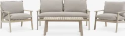 New SYLTHOLMConjunto muebles jardín SYLTHOLM 4,5 plazas madera dura Conjuntos Mesa Y Sillas De Jardín|Muebles De Jardín