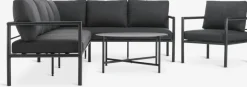 Outlet TAERNABYConjunto muebles jardín TAERNABY 7 plazas Conjuntos Mesa Y Sillas De Jardín|Muebles De Jardín