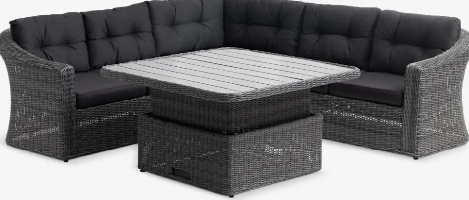 TAMBOHUSEConjunto muebles jardín TAMBOHUSE 5 plazas Conjuntos Mesa Y Sillas De Jardín|Muebles De Jardín